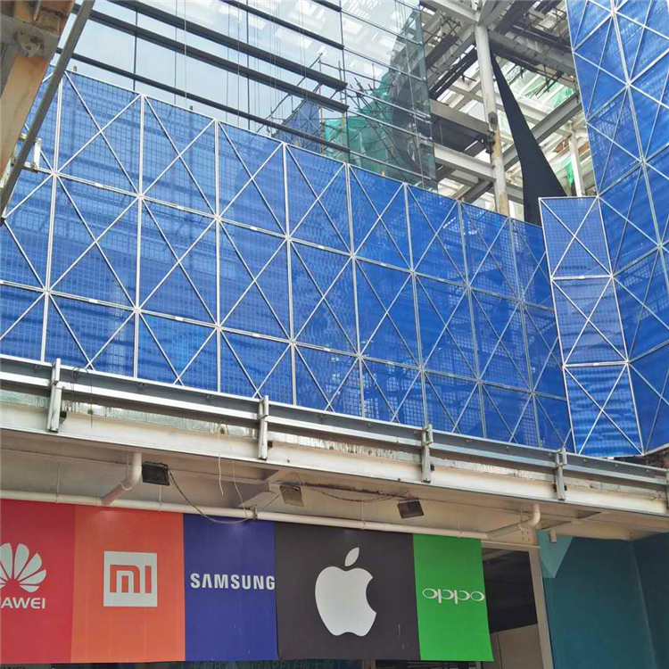 江蘇爬架網(wǎng)外圍安全網(wǎng)片，安全防護沖孔網(wǎng)